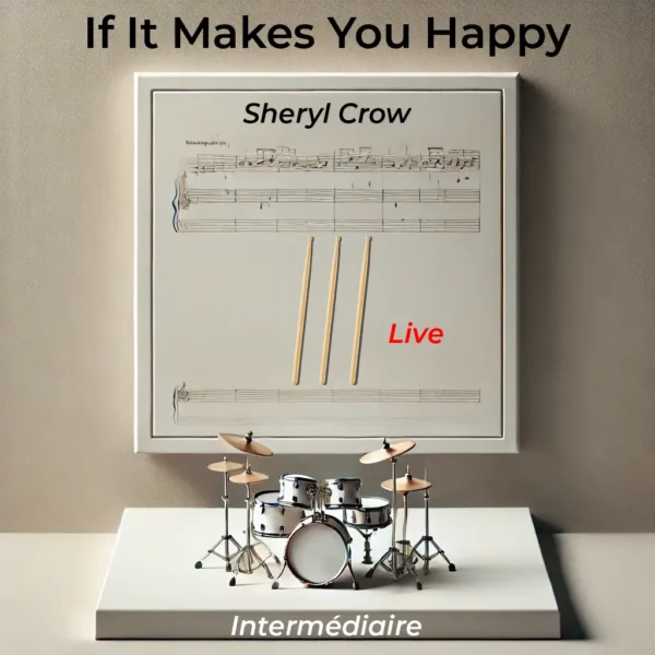 partition de batterie if it makes you happy