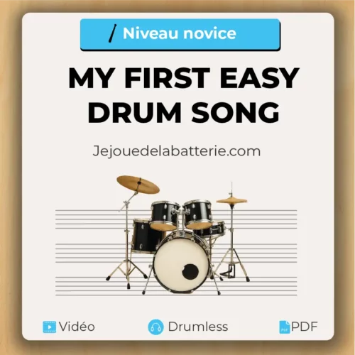 my first easy drum song