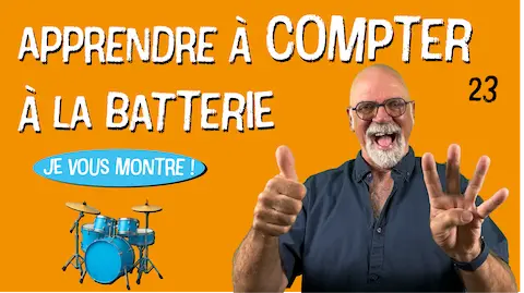 apprendre à compter en jouant de la batterie – vidéo pédagogique